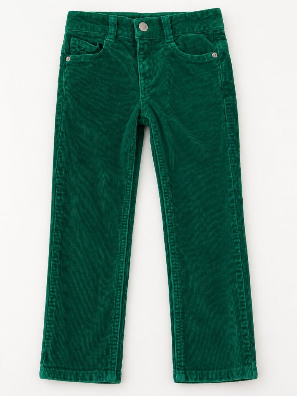 Boden Kids 5Y Emerald Green Corduroy Pants Adjustable Waist 110cm